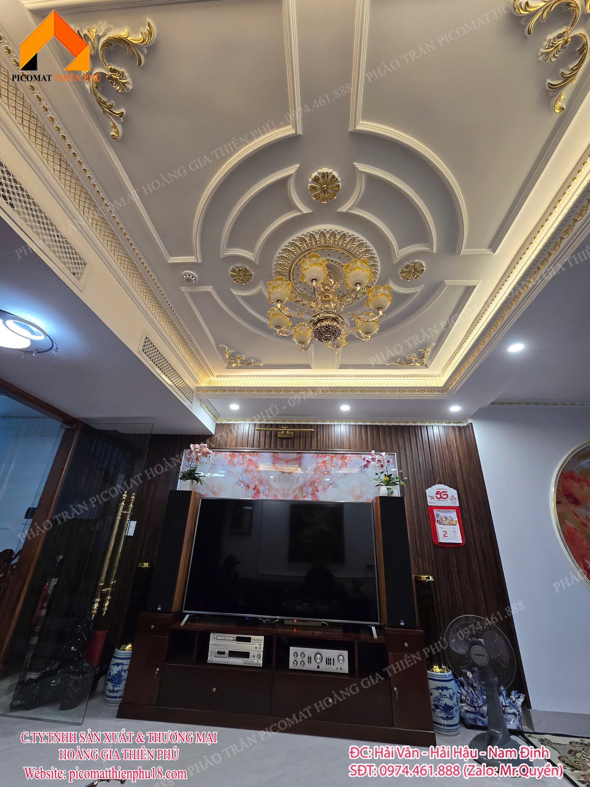 Trần nhựa Picomat mẫu TNP152